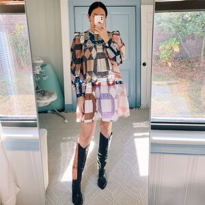 Sea NY Quilted Mini Dress